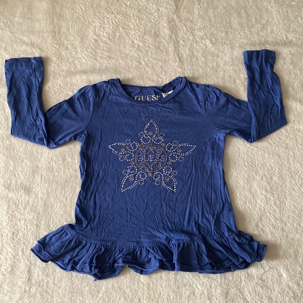 Girls Guess top (M 5/6)